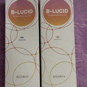 B-LUCID Targeted Body Acne Gel - White and Orange